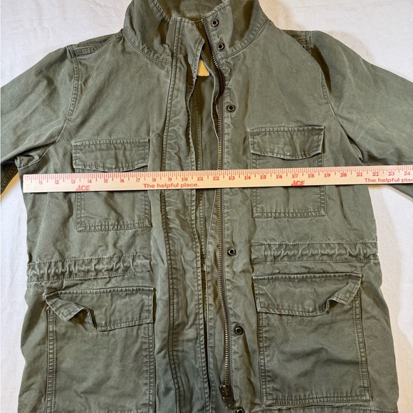 Madewell Surplus Utility Jacket Army Green - Picture 5 of 9